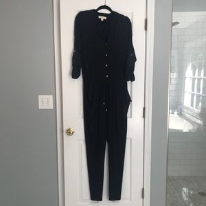 Michael Kors Navy Jumpsuit